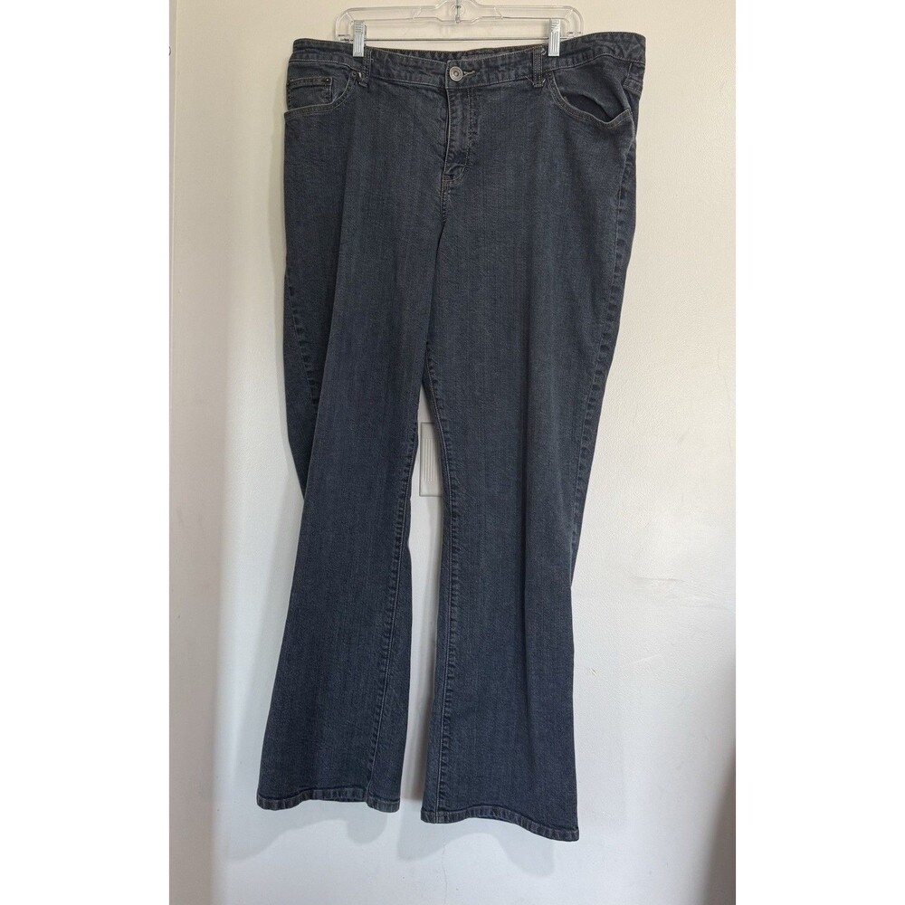 Venezia Plus Women's size 5 Tall Stretch Denim Blue Jeans Boot Cut